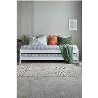 Time4sleep White Wooden Stacking Bed Frame | Size: Single