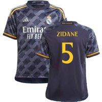 Real Madrid Junior 2023 - 2024 Away Shirt - Zidane 5 in Navy | Size: 15-16 Years