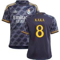 Real Madrid Junior 2023 - 2024 Away Shirt - Kaka 8 in Navy | Size: 15-16 Years