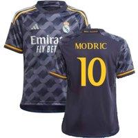 Real Madrid Junior 2023 - 2024 Away Shirt - Modric 10 in Navy | Size: 15-16 Years