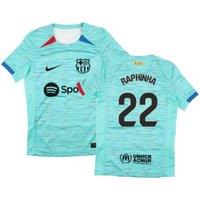 FC Barcelona 2023/24 Third Shirt - Raphinha in Blue | Size: XL