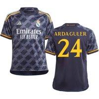 Real Madrid 2023/24 Away Shirt Arda Guler in Navy | Size: 15-16 Years