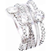 Diamonfire Women's 6117801082160 Ring in Silver
