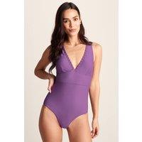 TOG24 Women's 'Katerina' Swimsuit in Purple | Size: 16
