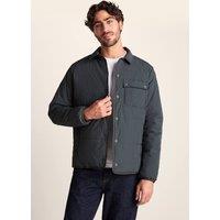 TOG24 Men's 'Adamson' Shower Resistant Insulated Shacket in Dark Grey | Size: 2XL