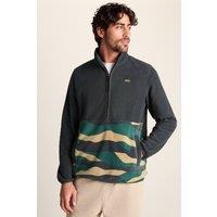 TOG24 Men's 'Ryle' Microfleece Zip Neck in Dark Grey | Size: Large