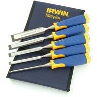 Irwin Marples Ms500 Protouch All-Purpose Chisel, Set 5 Piece in Blue
