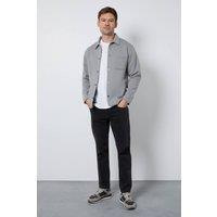 Burton Men's Washed Black Stretch Slim Fit Jeans | Size: 38R