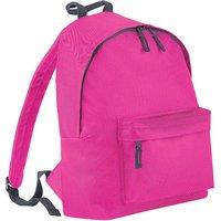 Bagbase Men's Fashion Backpack Rucksack (18 Litres) One Size in Fuchsia