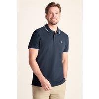 TOG24 Men's 'Binsoe' 100% Cotton Supersoft Polo Shirt in Navy | Size: Medium