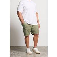 BadRhino Men's Cotton Cargo Shorts in Light Khaki | Size: 3XL