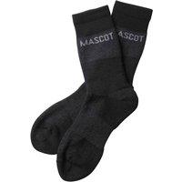 Mascot Men's Complete Moshi Socks in Black | Size: 10-13