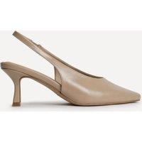 Linzi Women's Method Nude Square Toe Court Heels | Size: 3-Standard Fit