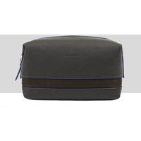 Paul Costelloe Women's Aldo Leather Wash Bag in Chocolate
