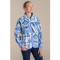 Craghoppers Women's Dante Jacket Borg Fleece in Blue | Size: 8