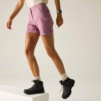 Dare 2b Women's Melodic III Stretch Walking Shorts in Mauve | Size: 14