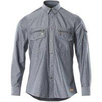 Mascot Men's Crossover Norwood Chambray Shirt in Blue | Size: Medium