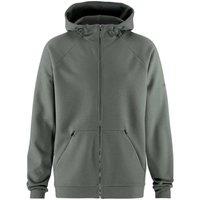 CRAFT Men's ADV Join Full Zip Hoodie in Grey | Size: XL