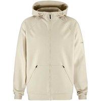CRAFT Men's ADV Join Full Zip Hoodie in Medium Beige | Size: XS