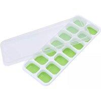 DS Living Silicone Ice Cube Tray & Lid Green