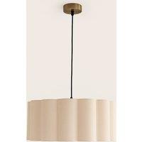 CGC Lighting Maria Scalloped Cream Drum Lampshade Large 48cm