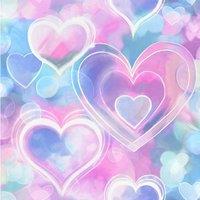 Holden Dcor Neon Heart Wallpaper