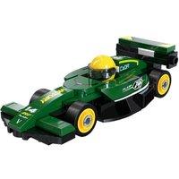CaDa Mini Green Circuit Racing Car 70 Piece Construction Set
