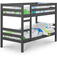 Cheshire Fir Bunk Bed Anthracite - Single (90cm) in Dark Grey