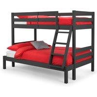 Cheshire Cobalt Triple Sleeper Bunk Anthracite - Small Double (120cm) in Charcoal