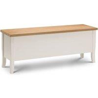 Cheshire Premium Westford Storage Bench in Ivory & Oak