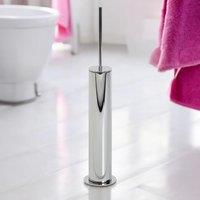 Showerdrape Belgravia Chrome Toilet Brush & Holder in Silver