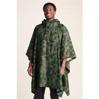 TOG24 'Drench' Waterproof Poncho in Dark Green