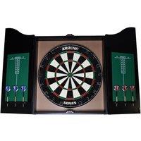 Arrow180 Bristle Dartboard Cabinet Set