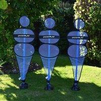 PrecisionPLAY Pop Up Mannequin (Pack Of 3) in Blue