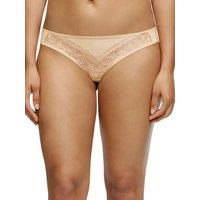 Chantelle Women's Floral Touch Brief in Nude | Size: 10