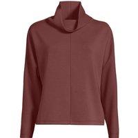 Lands' End Women's Seriously Soft Cowl Neck Top in Maroon | Size: 14-16