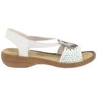 Rieker Women's 'Halo' Sandals in White | Size: 6.5