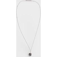 Ambush Women's Smiley Charm Necklace Silver-Plated in Silver