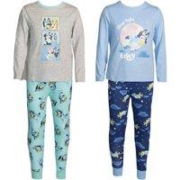 Bluey Girl's Characters Long Pyjama Set | Size: 18-24 m