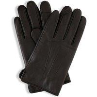 Barneys Originals Men's Black Real Leather Gloves | Size: Large/XL