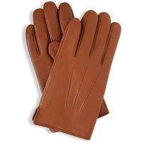 Barneys Originals Men's Tan Real Leather Gloves | Size: Medium/Large