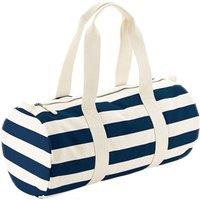Westford Mill Men's Nautical Barrel Bag in Navy