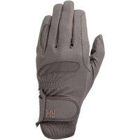 Hy5 Men's Lightweight Leather Riding Gloves in Brown | Size: Medium