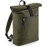 Bagbase Men's Rolled Top Backpack in Green