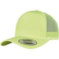 Flexfit Men's Neon Retro Trucker Cap in Yellow