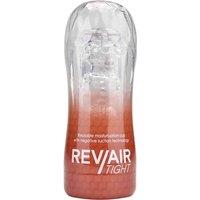 Loving Joy Men's Rev-Air Tight Reusable Masturbation Cup in Red