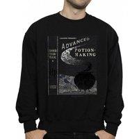 Harry Potter Men's Hufflepuff Quidditch Team Captain Sweatshirt in Black | Size: Small