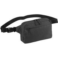 Bagbase Men's Premium Crossbody Bag in Mid Grey