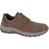 Scimitar Men's Low Cut Lace Up Memory Foam Casual Shoes in Brown | Size: 10