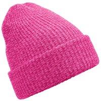 Beechfield Men's Colour Pop Beanie in Bright Pink